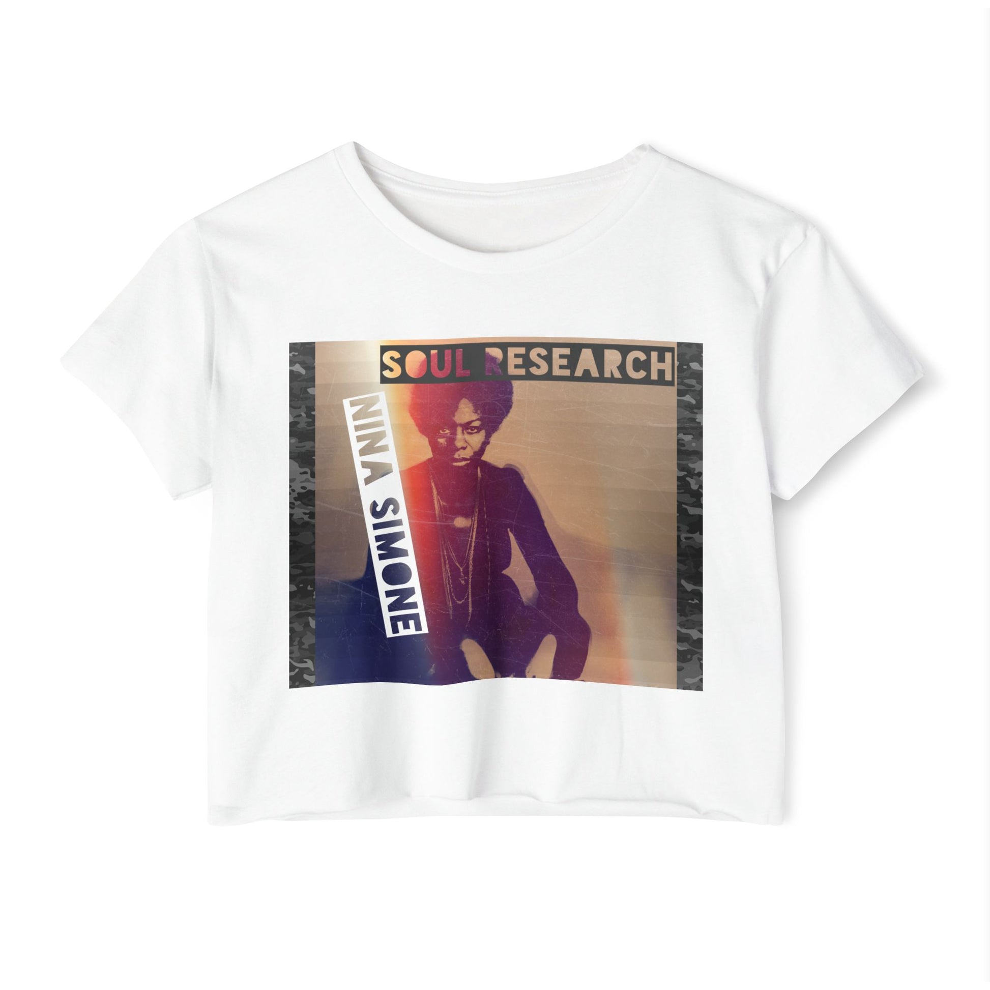 Bold. Fearless. Iconic Nina Simone Crop Top