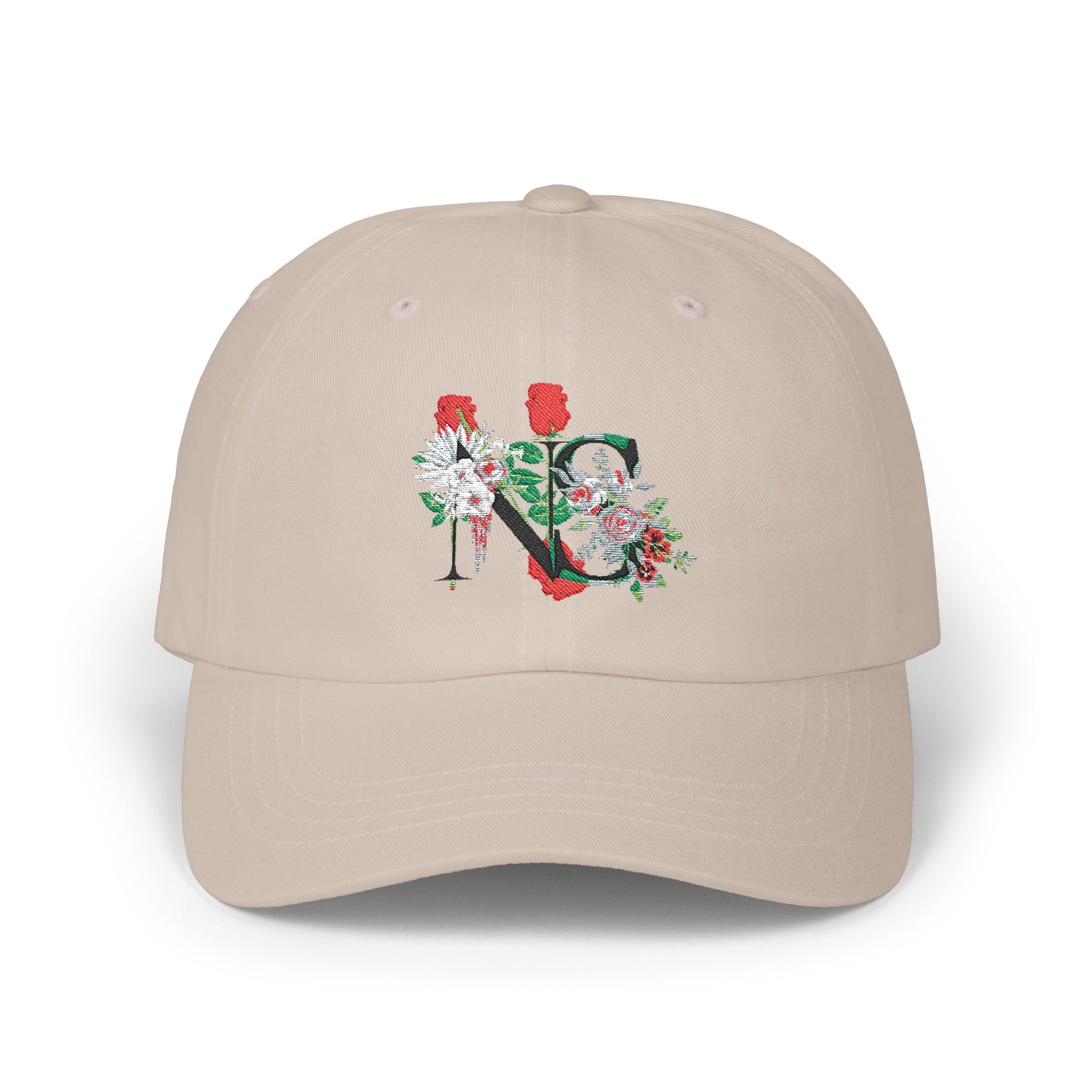 Floral Classic Dad Cap, Adjustable Baseball Hat, Gift for Fathers Day, Casual Hat for Dad, Stylish Summer Cap
