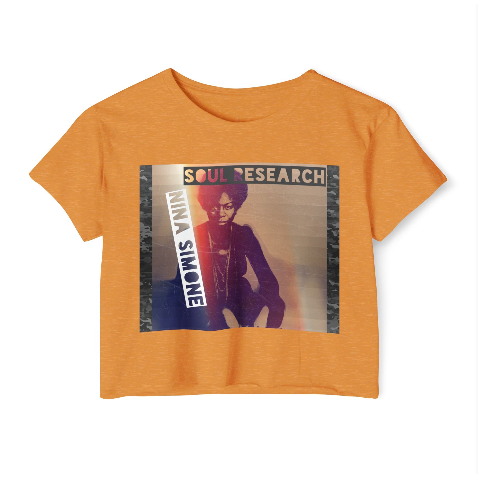 Bold. Fearless. Iconic Nina Simone Crop Top