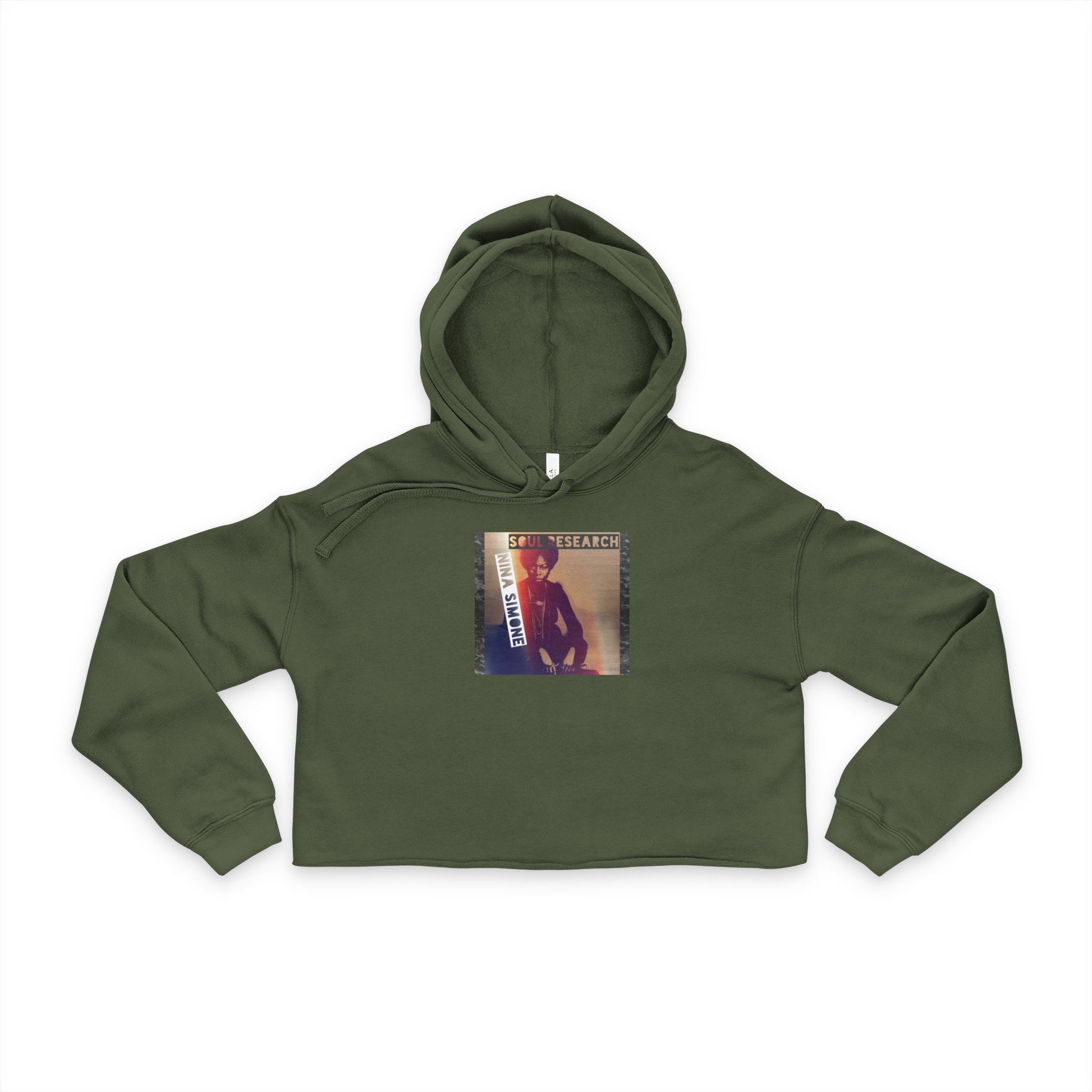 Chic Women's Cropped Hoodie with Art Print, Trendy Fashion Pullover, Casual Streetwear, Gift for Her, Perfect for Festivals, Tees