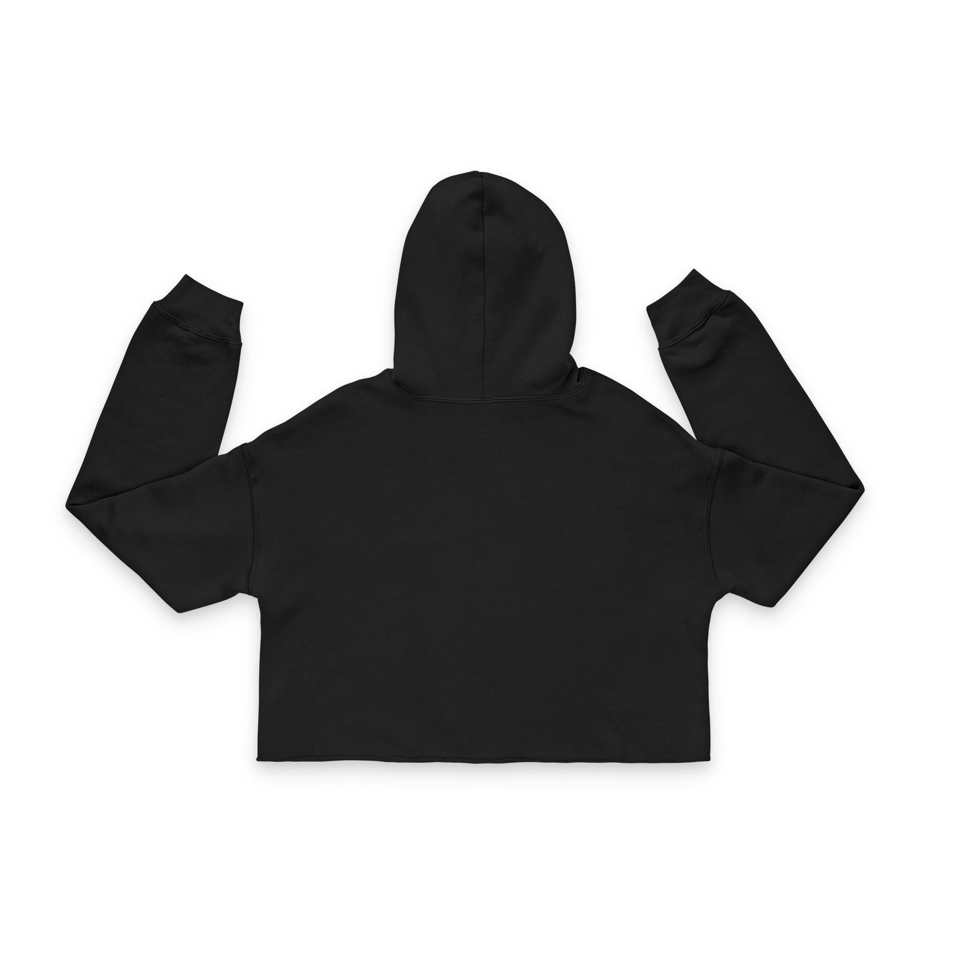 Chic Women's Cropped Hoodie with Art Print, Trendy Fashion Pullover, Casual Streetwear, Gift for Her, Perfect for Festivals, Tees
