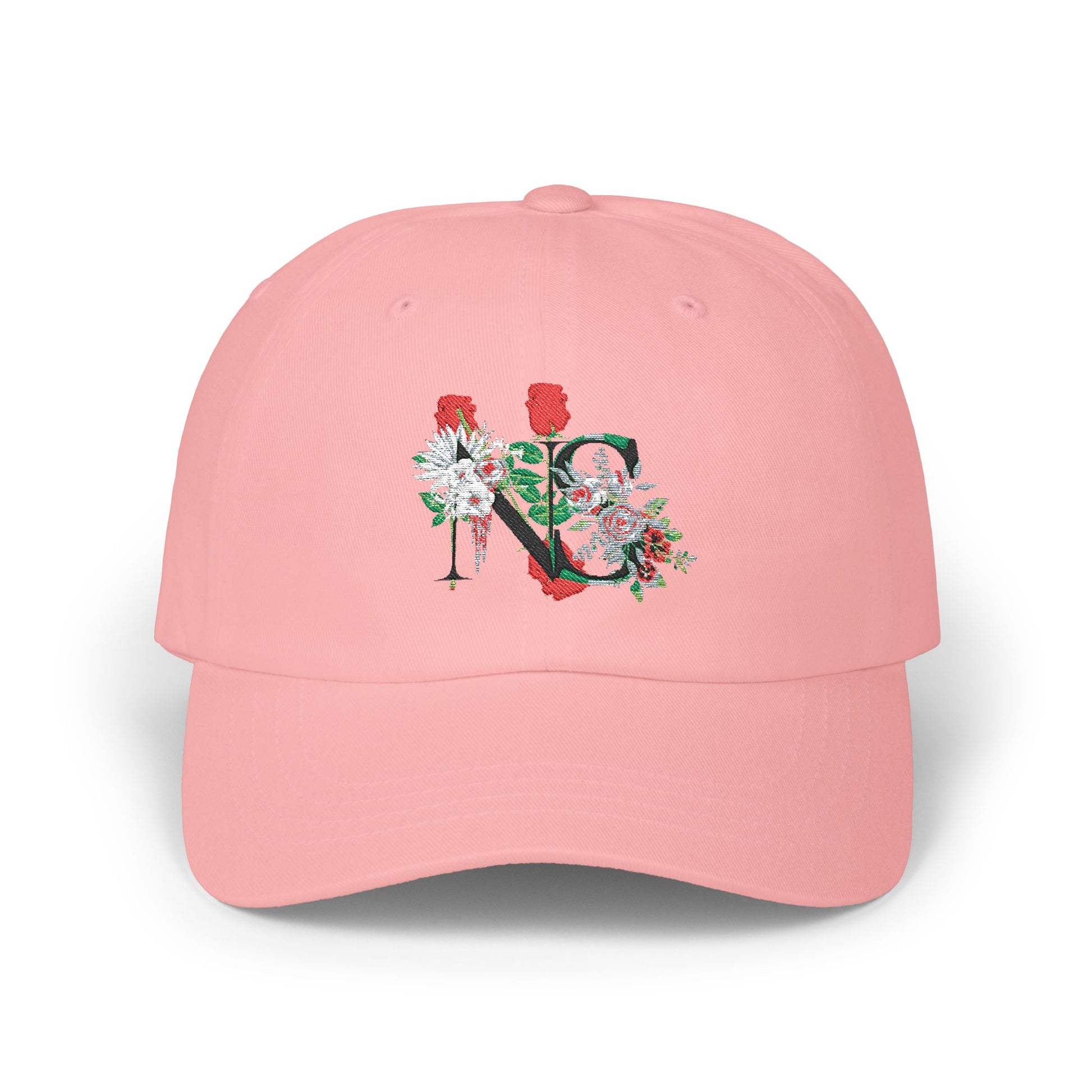 Floral Classic Dad Cap, Adjustable Baseball Hat, Gift for Fathers Day, Casual Hat for Dad, Stylish Summer Cap