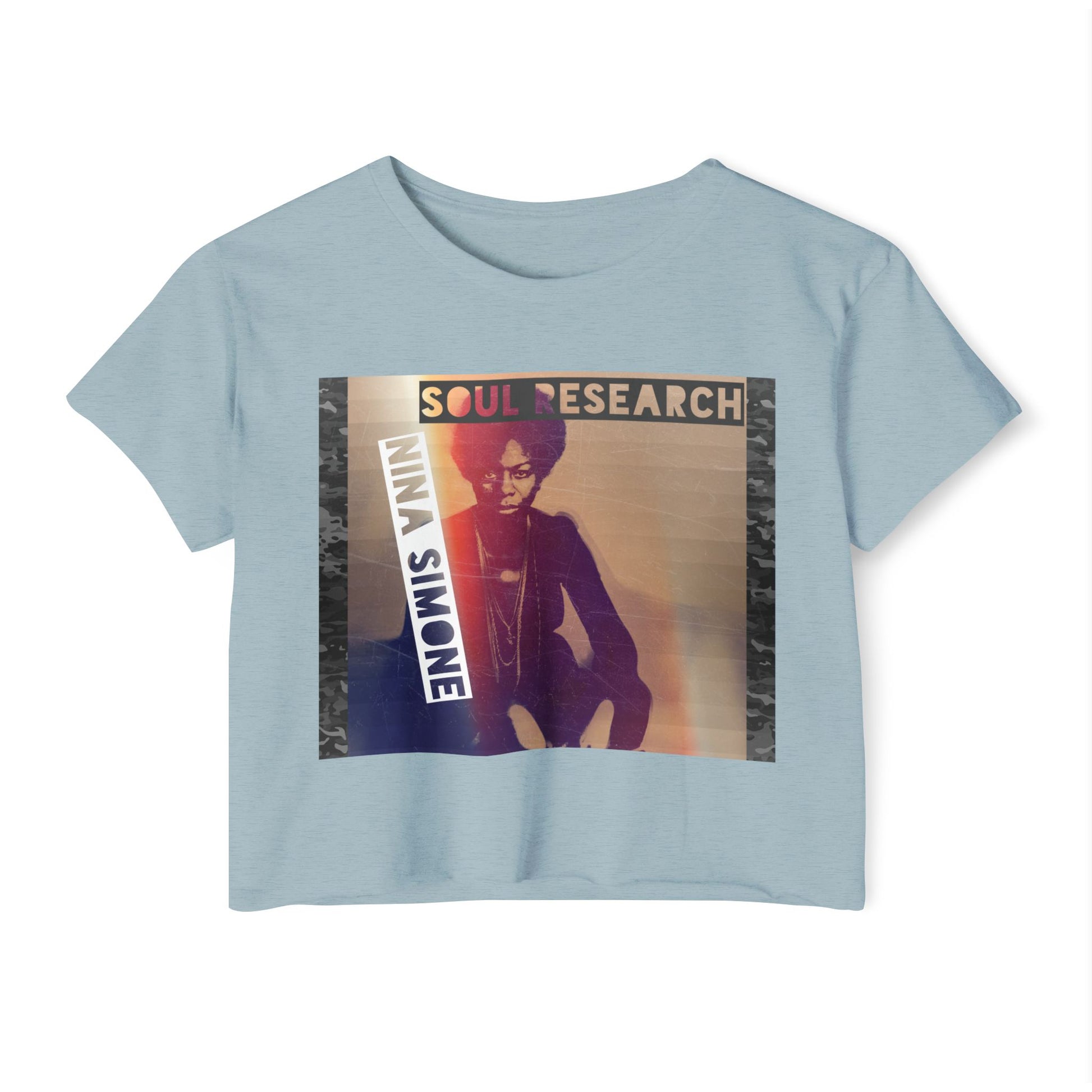 Bold. Fearless. Iconic Nina Simone Crop Top
