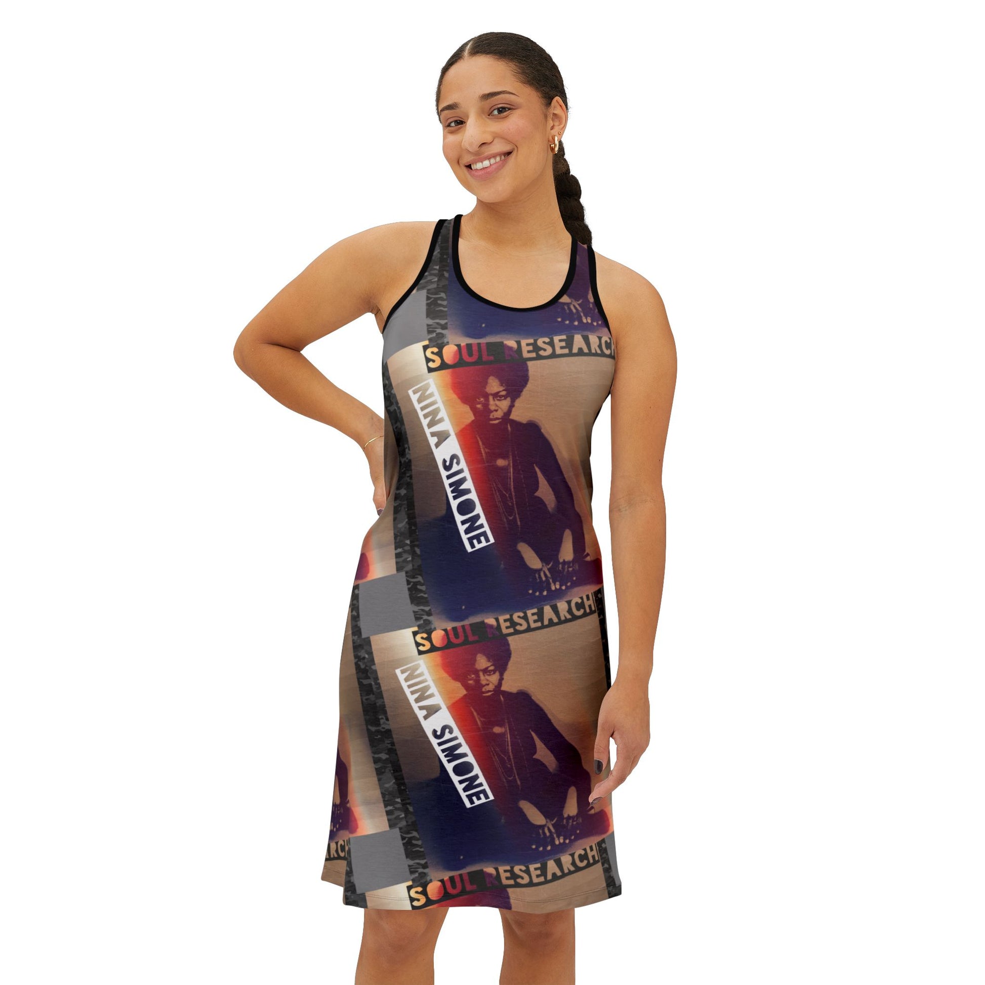 Casual Chic Women's Racerback Dress - Comfortable Summer Outfit, Beachwear, Everyday Style, Vacation Essential, Lightweight Dress