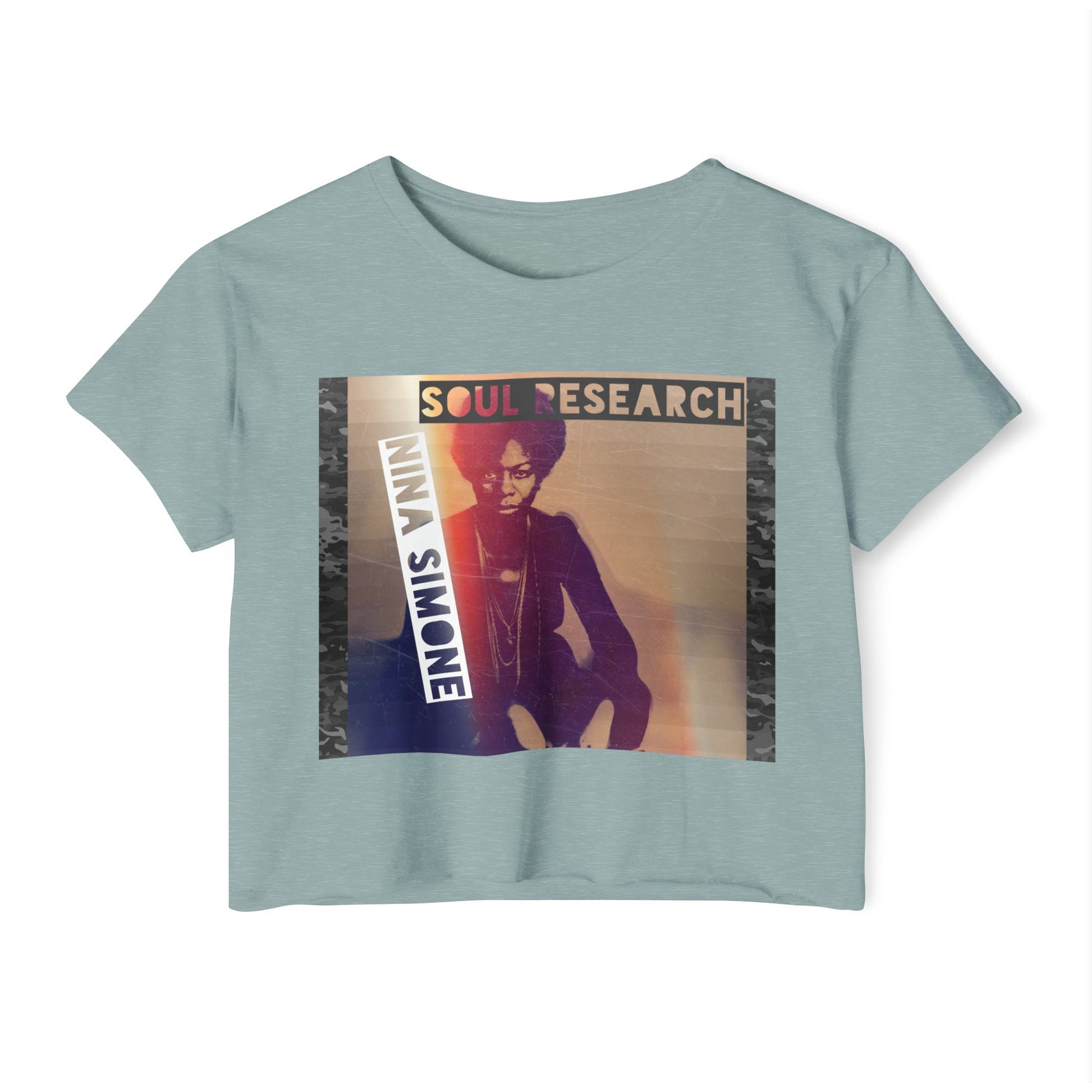 Bold. Fearless. Iconic Nina Simone Crop Top