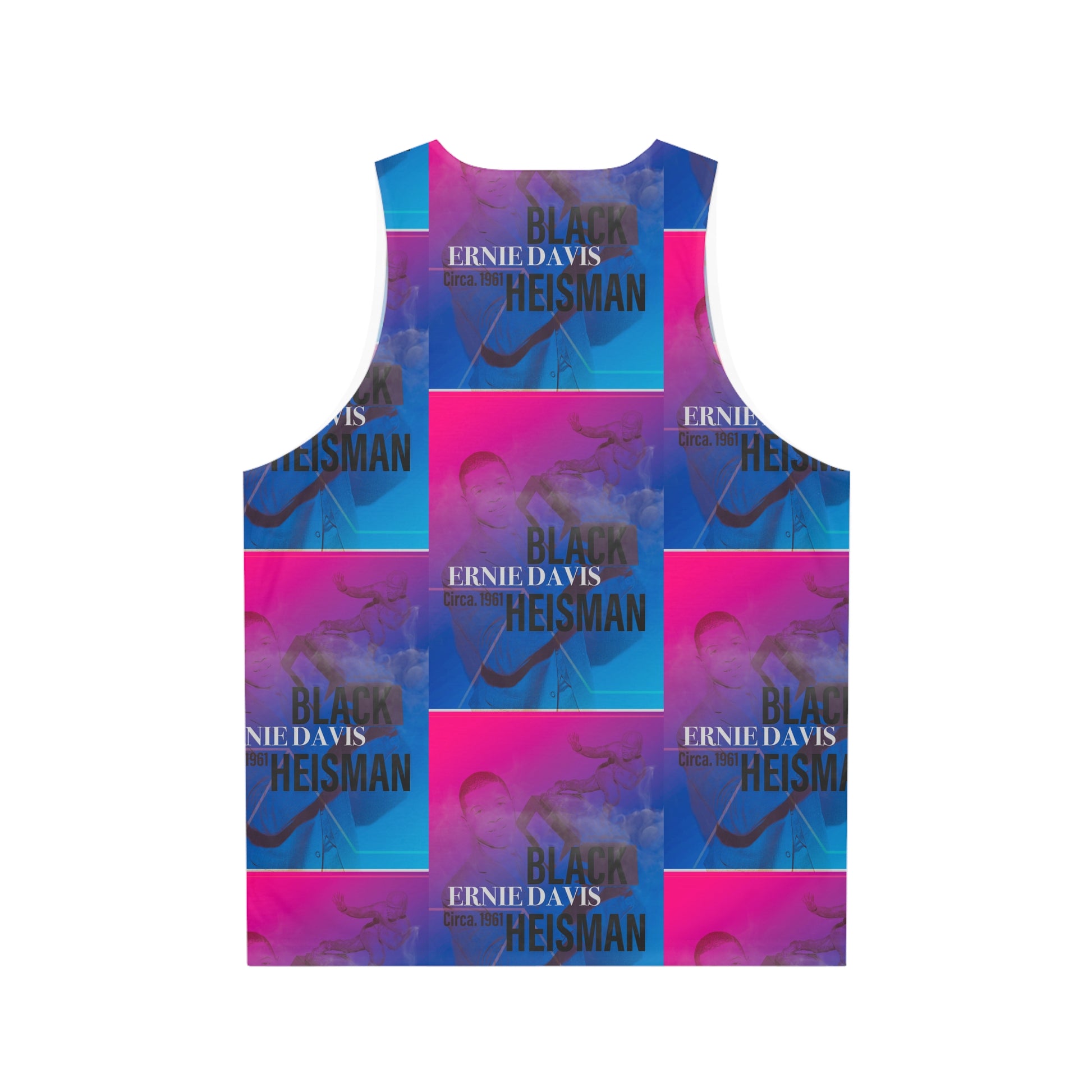 Ernie Davis Tribute Unisex Tank Top, Heisman Shirt, Sportswear for Fans, Summer Apparel, Gift for Athletes