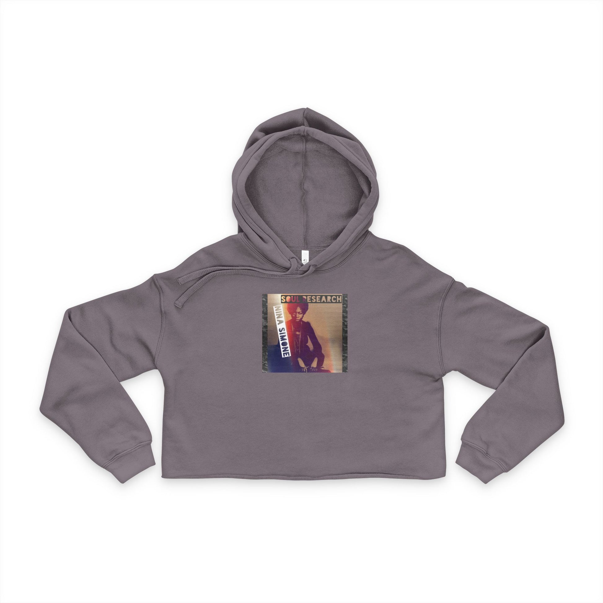 Chic Women's Cropped Hoodie with Art Print, Trendy Fashion Pullover, Casual Streetwear, Gift for Her, Perfect for Festivals, Tees