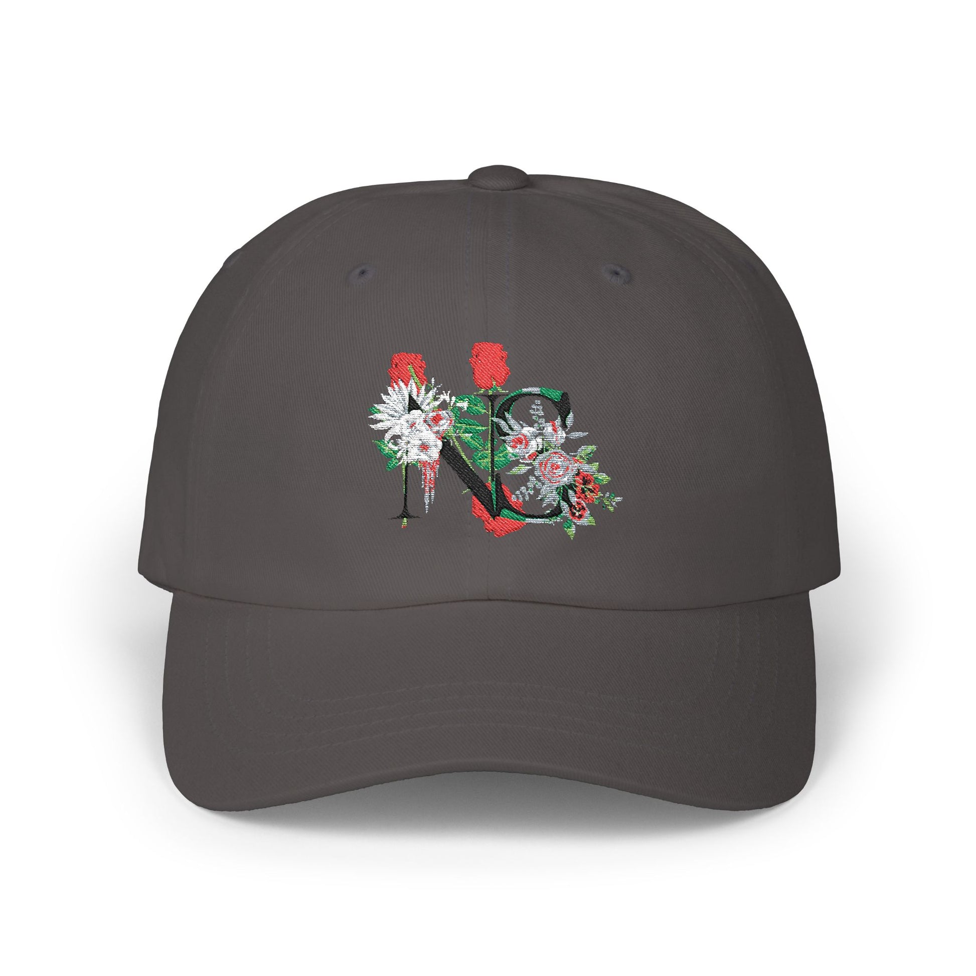 Floral Classic Dad Cap, Adjustable Baseball Hat, Gift for Fathers Day, Casual Hat for Dad, Stylish Summer Cap