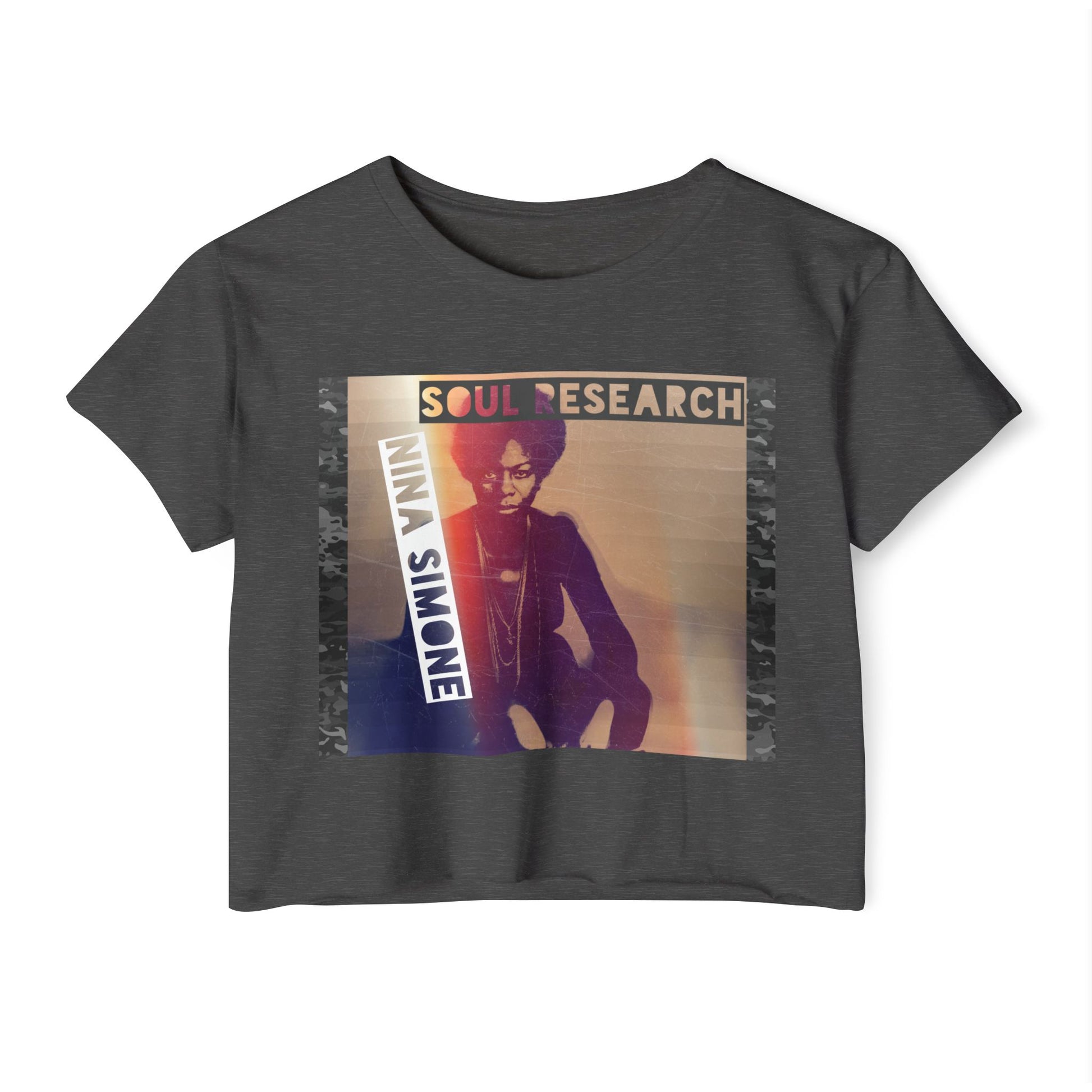 Bold. Fearless. Iconic Nina Simone Crop Top