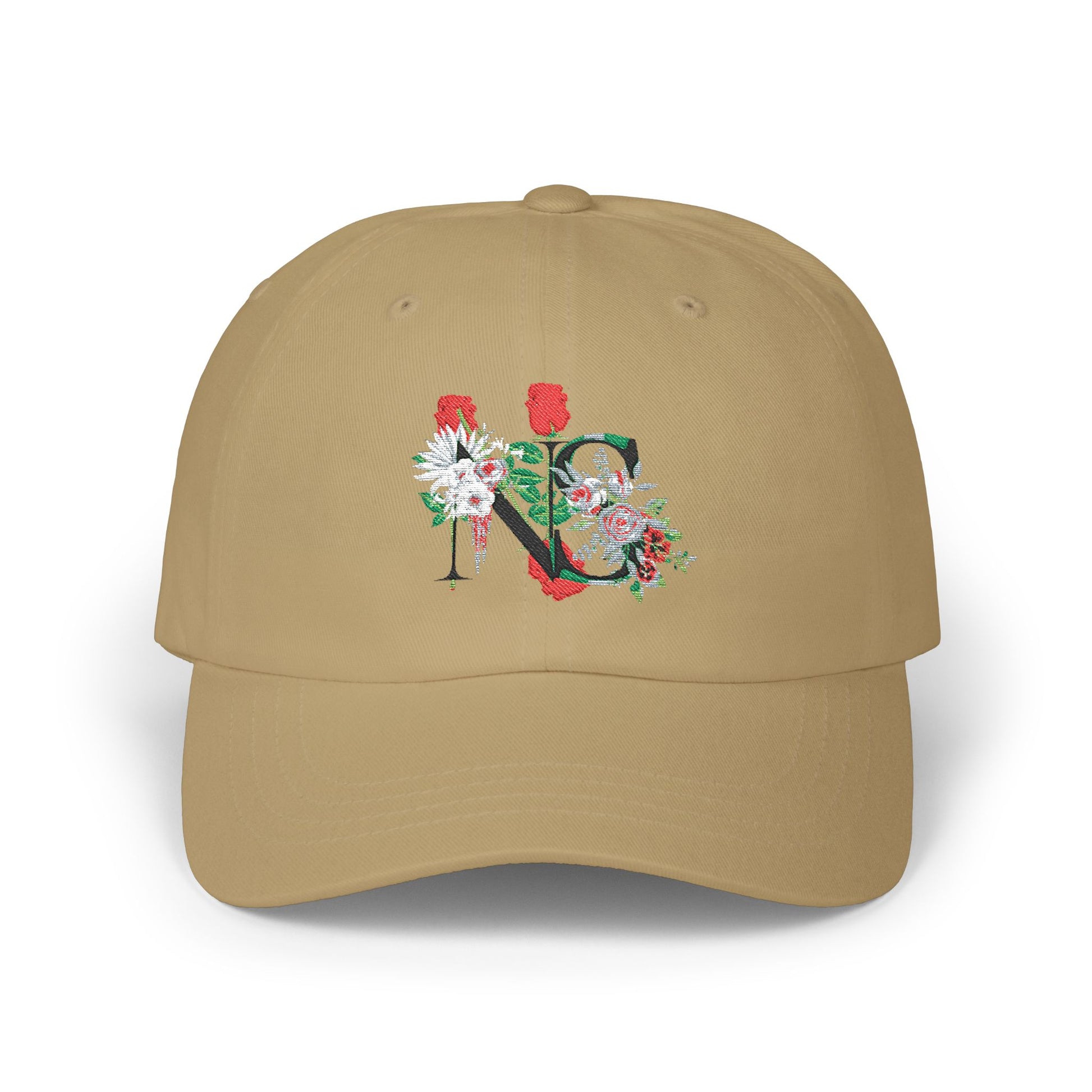Floral Classic Dad Cap, Adjustable Baseball Hat, Gift for Fathers Day, Casual Hat for Dad, Stylish Summer Cap