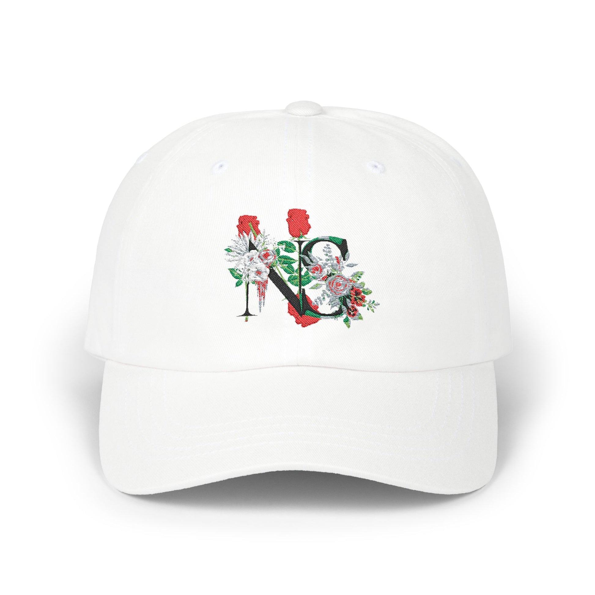 Floral Classic Dad Cap, Adjustable Baseball Hat, Gift for Fathers Day, Casual Hat for Dad, Stylish Summer Cap