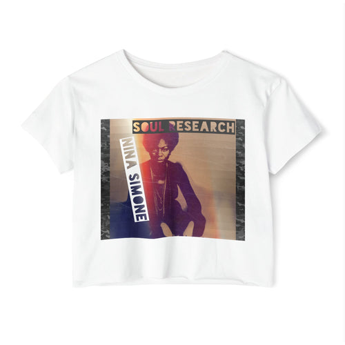 Bold. Fearless. Iconic Nina Simone Crop Top
