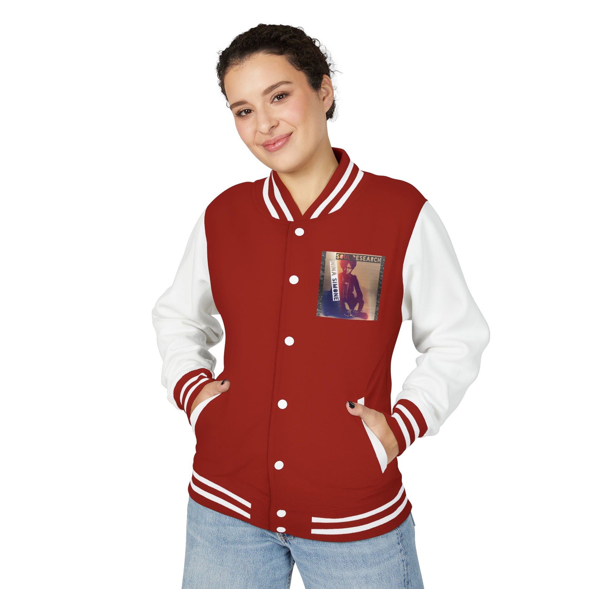 Unisex Heavyweight Letterman Jacket, Cozy Vintage Style, Personalized Gift, School Spirit Wear, Casual Outwear, Fall Fashion