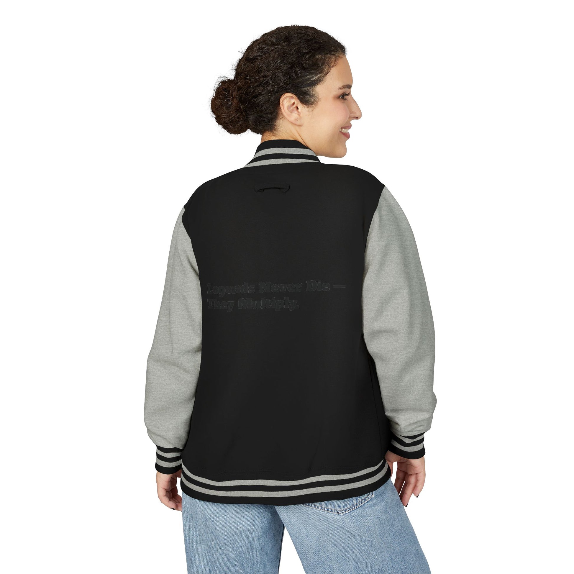 Unisex Heavyweight Letterman Jacket, Cozy Vintage Style, Personalized Gift, School Spirit Wear, Casual Outwear, Fall Fashion