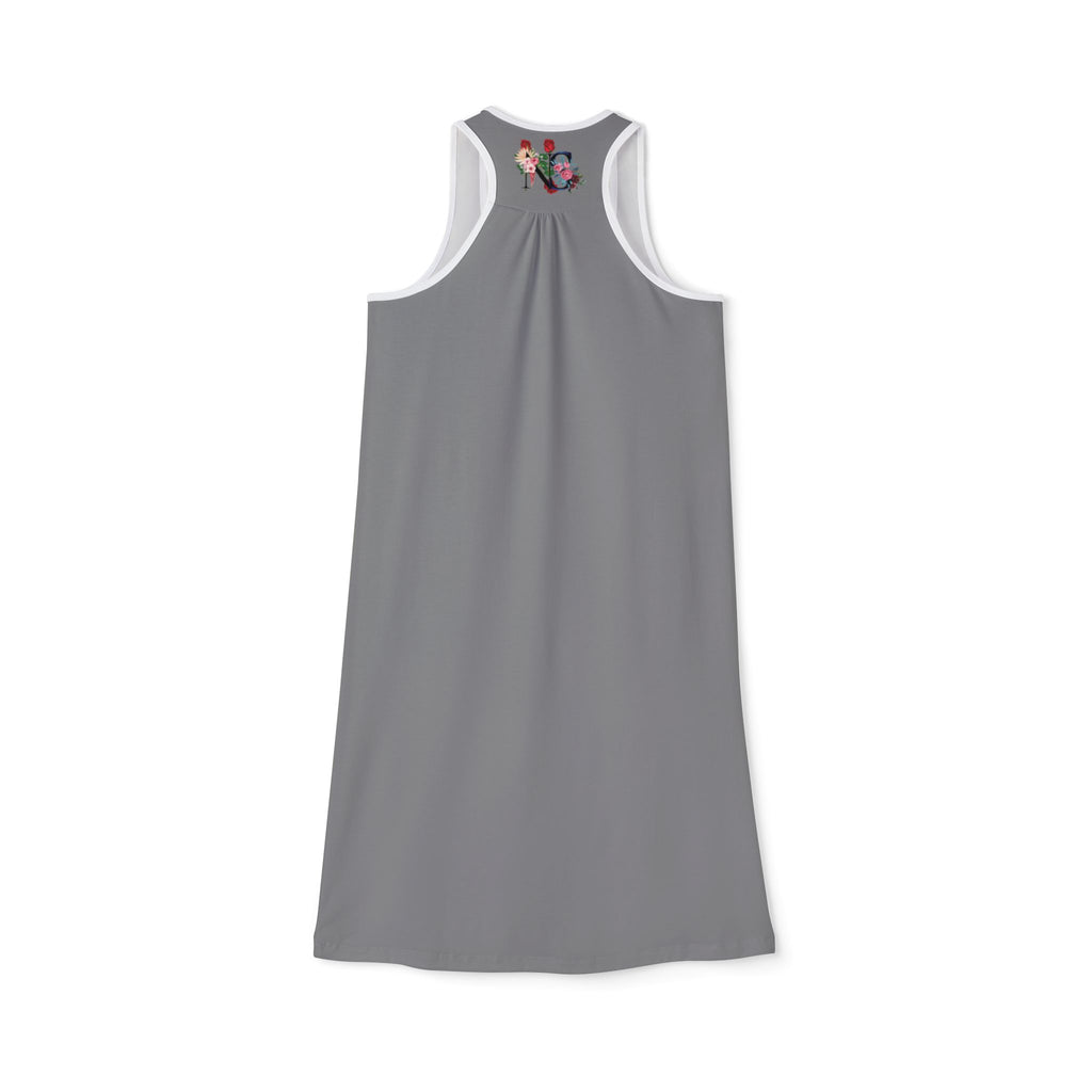 Casual Chic Women's Racerback Dress - Comfortable Summer Outfit, Beachwear, Everyday Style, Vacation Essential, Lightweight Dress