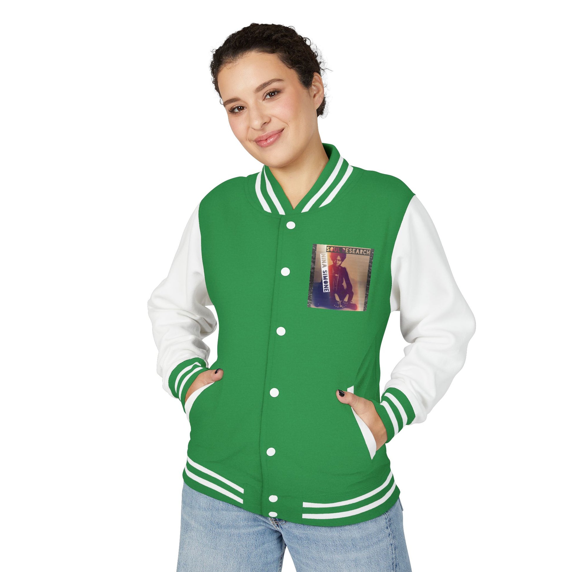 Unisex Heavyweight Letterman Jacket, Cozy Vintage Style, Personalized Gift, School Spirit Wear, Casual Outwear, Fall Fashion
