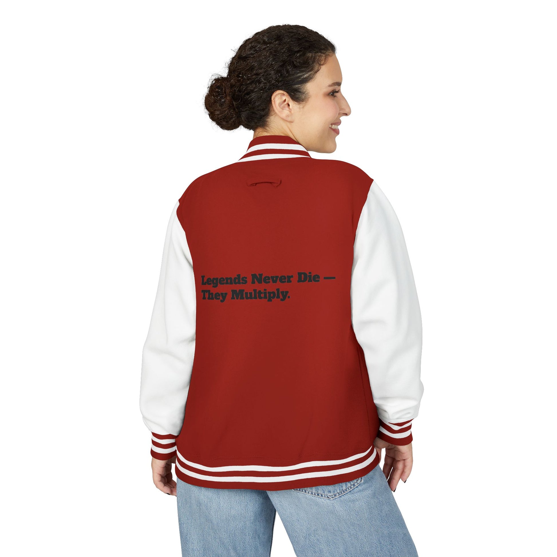 Unisex Heavyweight Letterman Jacket, Cozy Vintage Style, Personalized Gift, School Spirit Wear, Casual Outwear, Fall Fashion