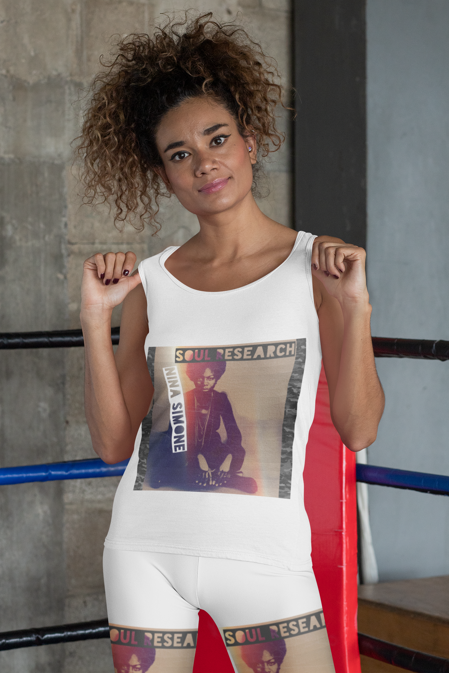 Nina Simone Inspired Tank Top, Vintage Aesthetic Apparel, Music Lover Gift, Summer Fashion, Festival Style