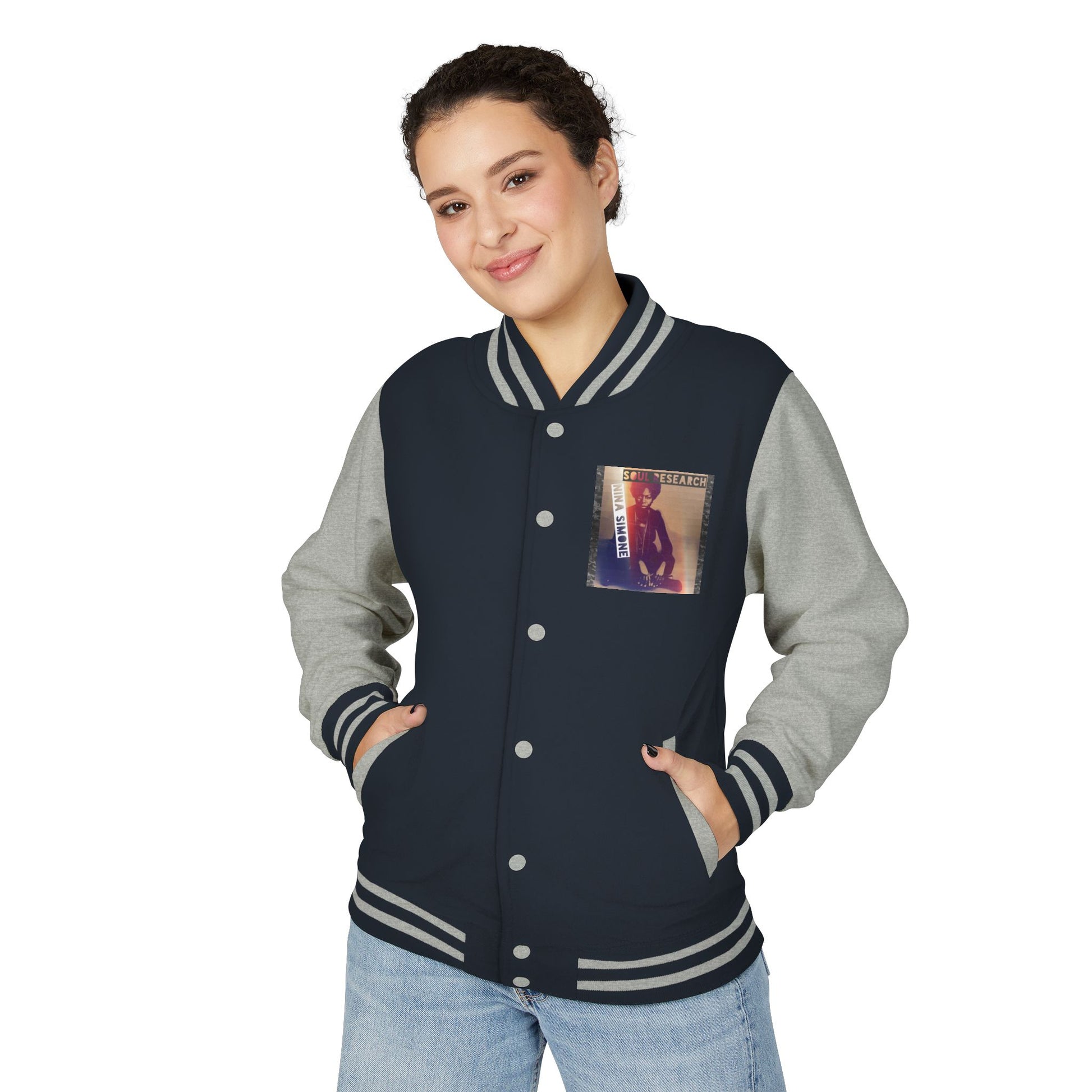Unisex Heavyweight Letterman Jacket, Cozy Vintage Style, Personalized Gift, School Spirit Wear, Casual Outwear, Fall Fashion