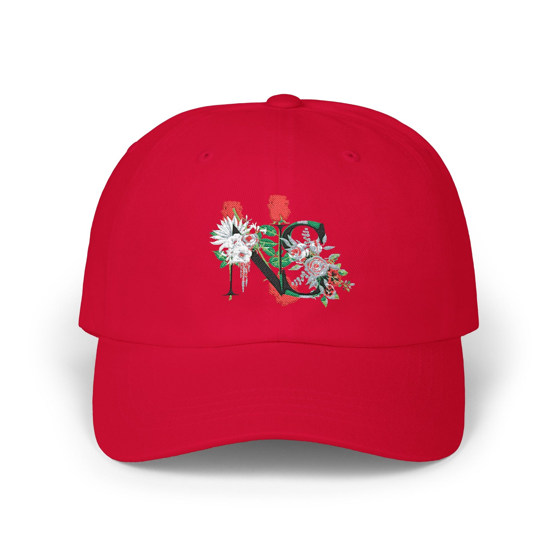 Floral Classic Dad Cap, Adjustable Baseball Hat, Gift for Fathers Day, Casual Hat for Dad, Stylish Summer Cap