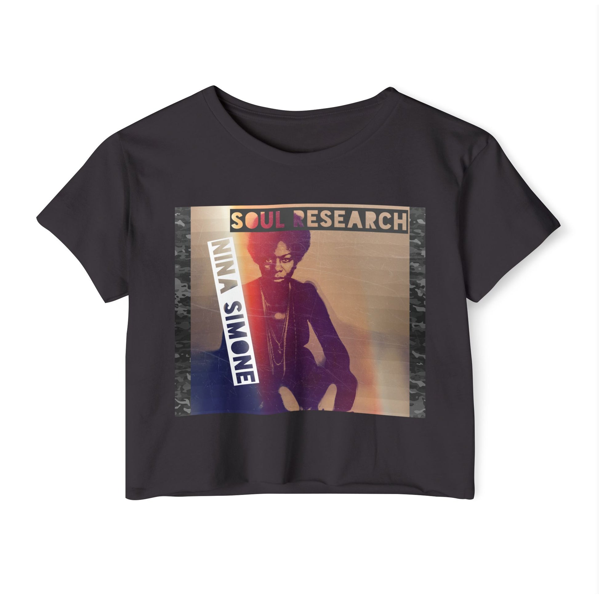 Bold. Fearless. Iconic Nina Simone Crop Top