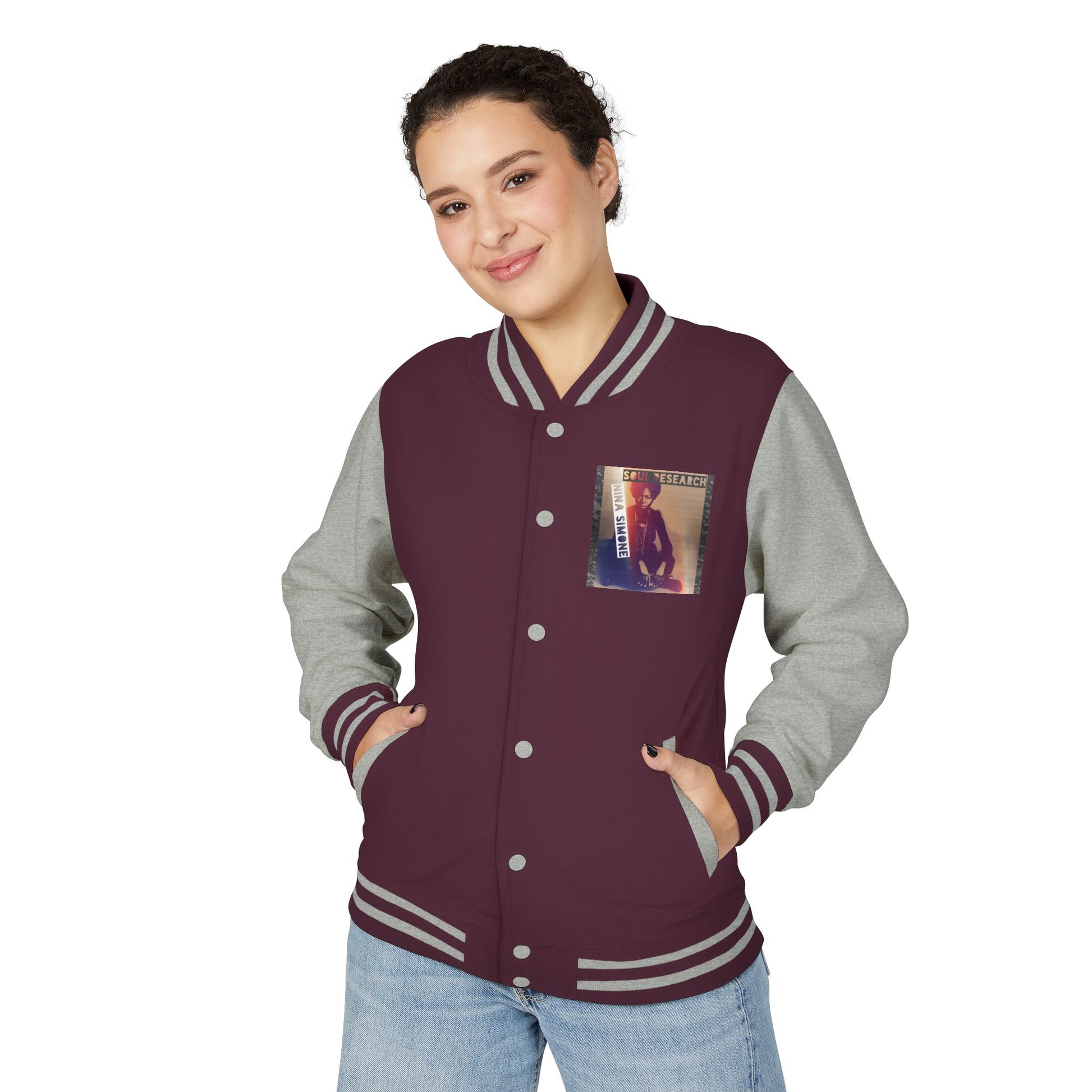 Unisex Heavyweight Letterman Jacket, Cozy Vintage Style, Personalized Gift, School Spirit Wear, Casual Outwear, Fall Fashion