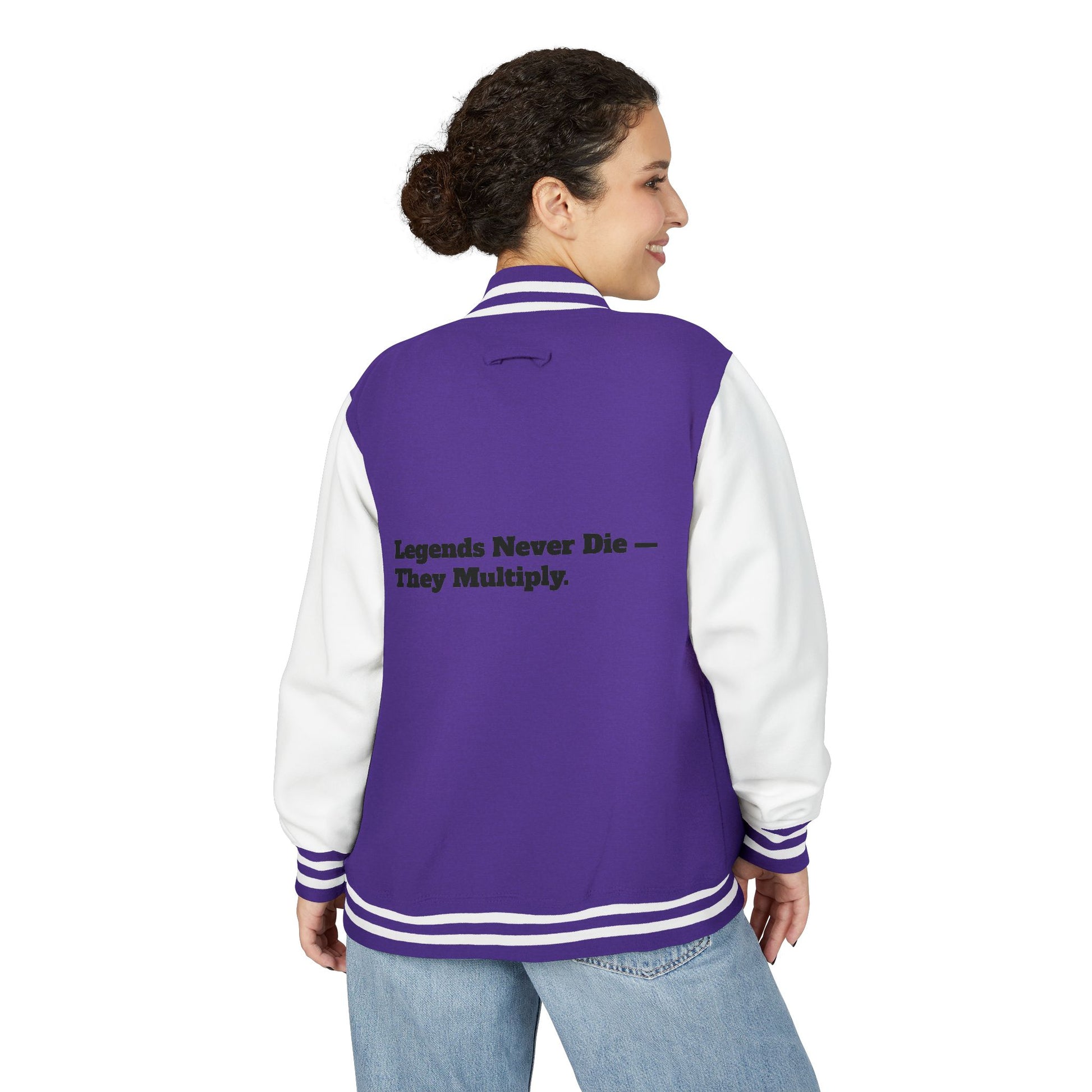 Unisex Heavyweight Letterman Jacket, Cozy Vintage Style, Personalized Gift, School Spirit Wear, Casual Outwear, Fall Fashion