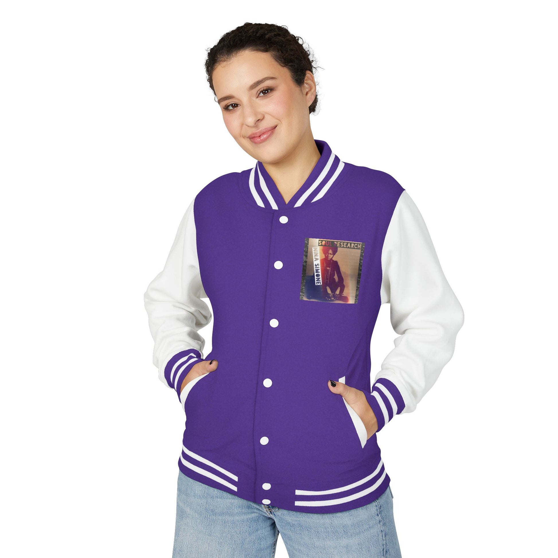 Unisex Heavyweight Letterman Jacket, Cozy Vintage Style, Personalized Gift, School Spirit Wear, Casual Outwear, Fall Fashion