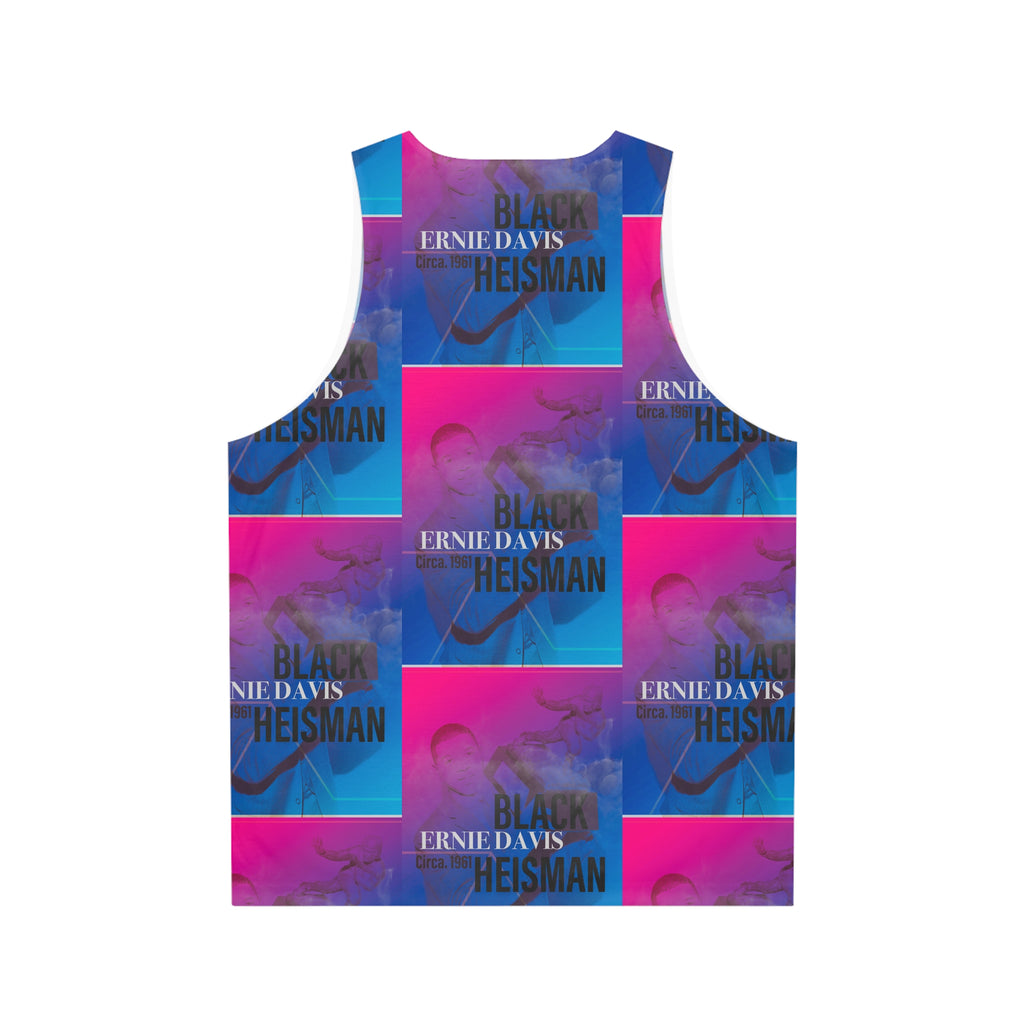 Ernie Davis Tribute Unisex Tank Top, Heisman Shirt, Sportswear for Fans, Summer Apparel, Gift for Athletes