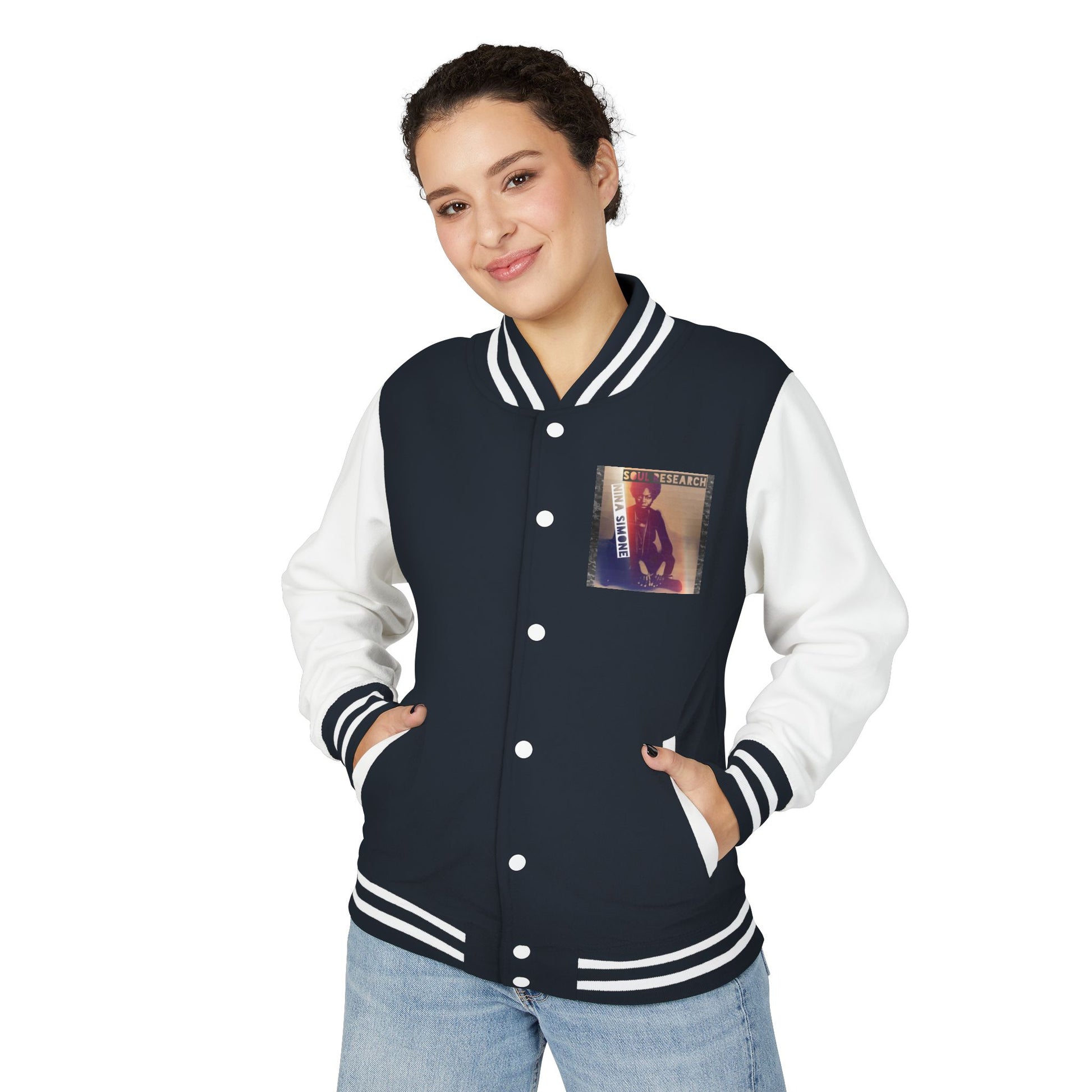 Unisex Heavyweight Letterman Jacket, Cozy Vintage Style, Personalized Gift, School Spirit Wear, Casual Outwear, Fall Fashion